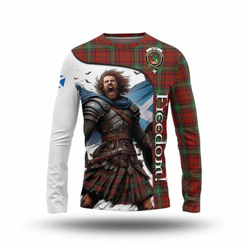 Seton Crest Tartan Long Sleeve T-Shirt Inspired by the Freedom of Scottish Warrior Unisex - Tartan Vibes Clothing