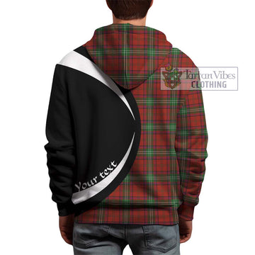Seton Tartan Hoodie with Family Crest Circle Style - Tartan Vibes Clothing