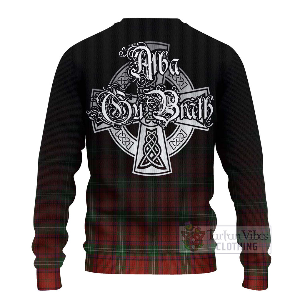 Seton Tartan Ugly Sweater Featuring Alba Gu Brath Family Crest Celtic Inspired - Tartan Vibes Clothing