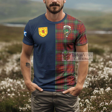 Seton Tartan T-Shirt Alba with Scottish Lion Royal Arm Half Style - Tartan Vibes Clothing