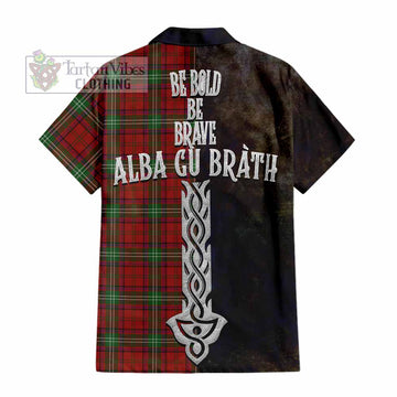Seton Tartan Family Crest Hawaiian Shirt Alba Gu Brath Be Brave Lion Ancient Style - Tartan Vibes Clothing