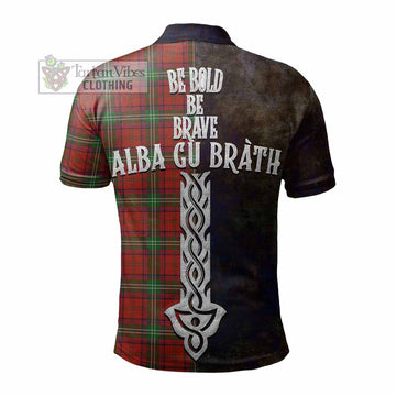 Seton Tartan Family Crest Polo Shirt Alba Gu Brath Be Brave Lion Ancient Style - Tartan Vibes Clothing