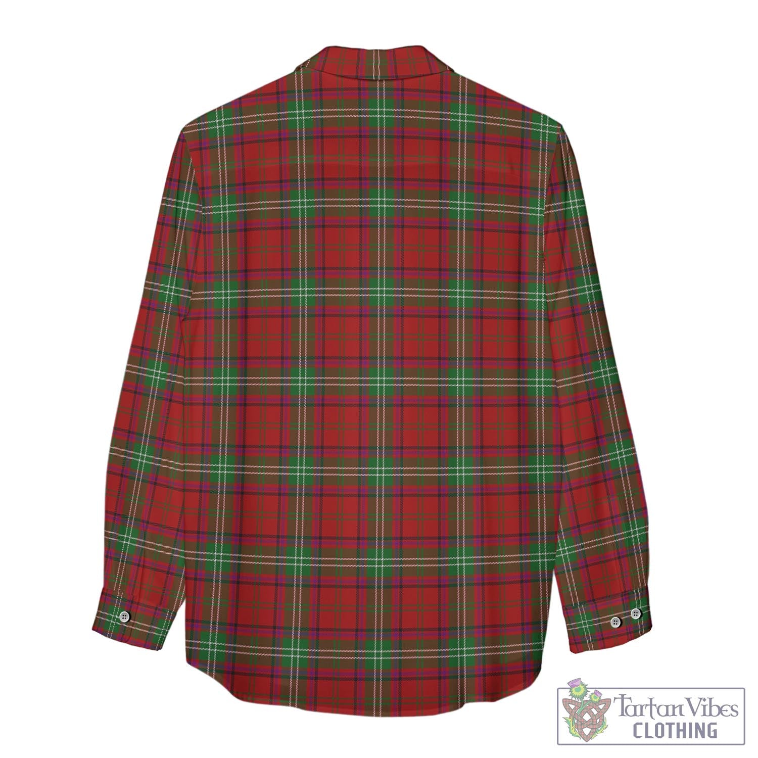 Seton Tartan Women's Casual Shirt with Family Crest - Tartan Vibes Clothing