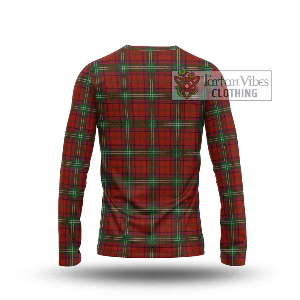 Seton Tartan Long Sleeve T-Shirt with Family Crest DNA In Me Style - Tartan Vibes Clothing