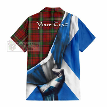 Seton Tartan Hawaiian Shirt with Family Crest Scotland Patriotic Style - Tartan Vibes Clothing