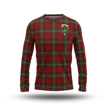 Seton Tartan Long Sleeve T-Shirt with Family Crest - Tartan Vibes Clothing