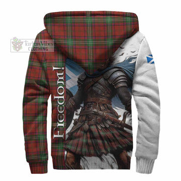 Seton Crest Tartan Sherpa Hoodie Inspired by the Freedom of Scottish Warrior - Tartan Vibes Clothing