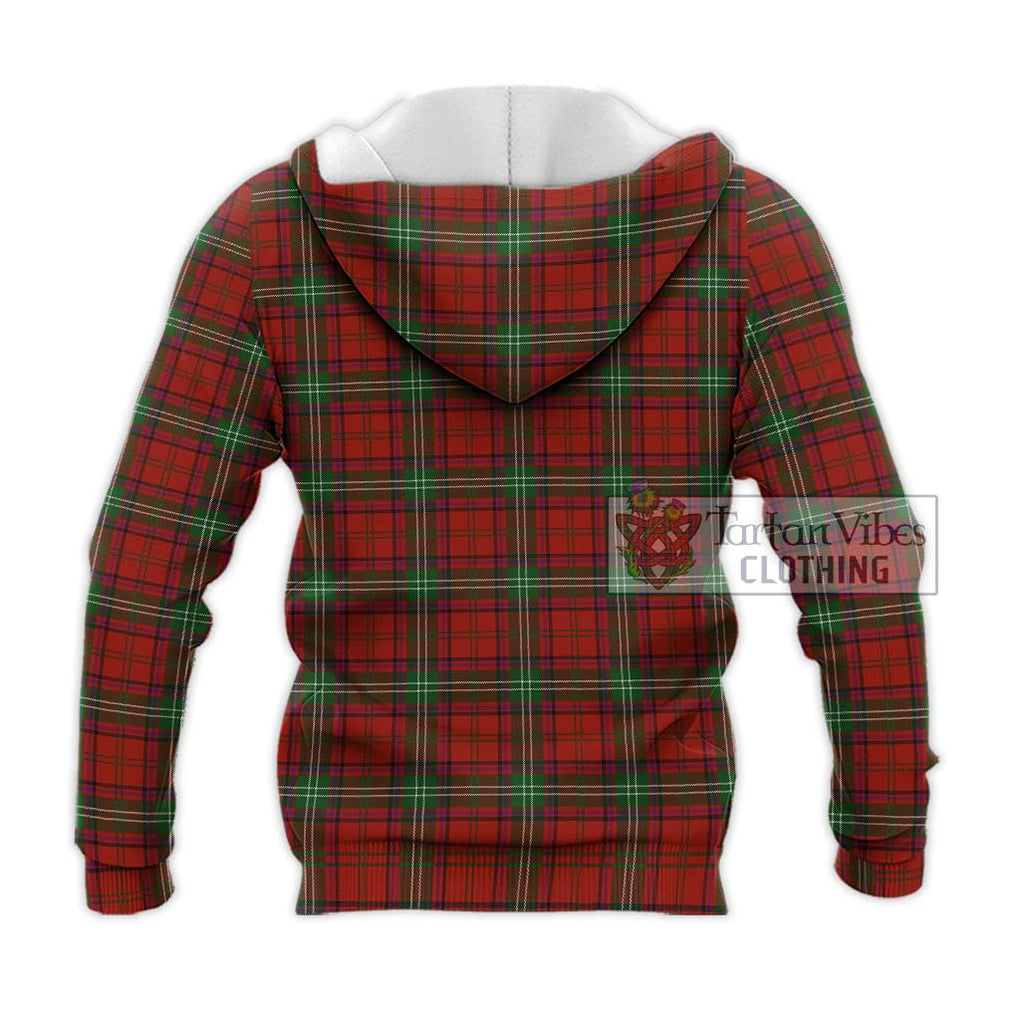 Seton Tartan Knitted Hoodie with Family Crest DNA In Me Style - Tartan Vibes Clothing