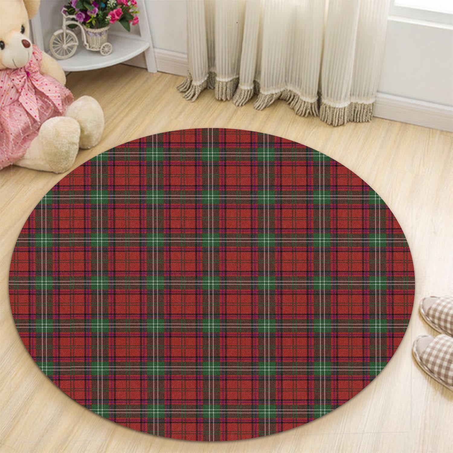 Seton Tartan Round Rug - Tartan Vibes Clothing