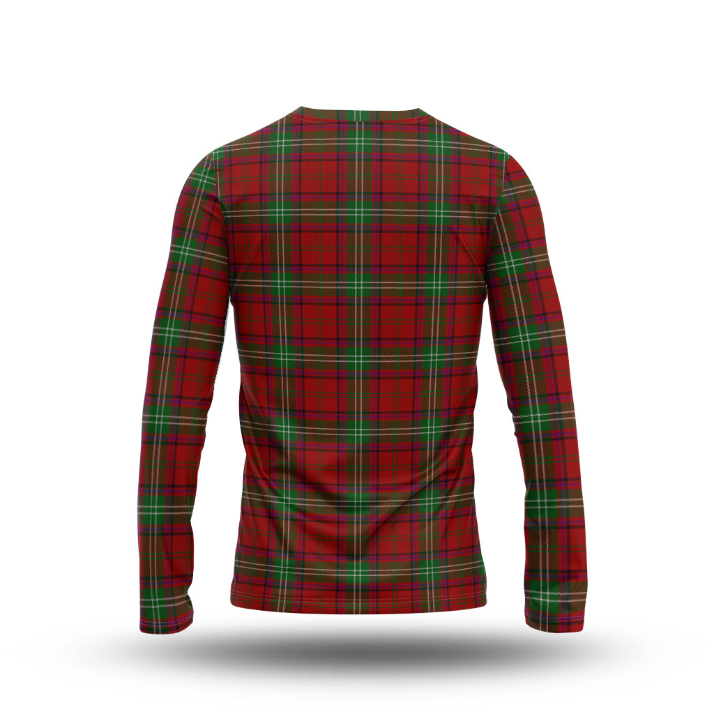 Seton Tartan Long Sleeve T-Shirt with Family Crest - Tartan Vibes Clothing