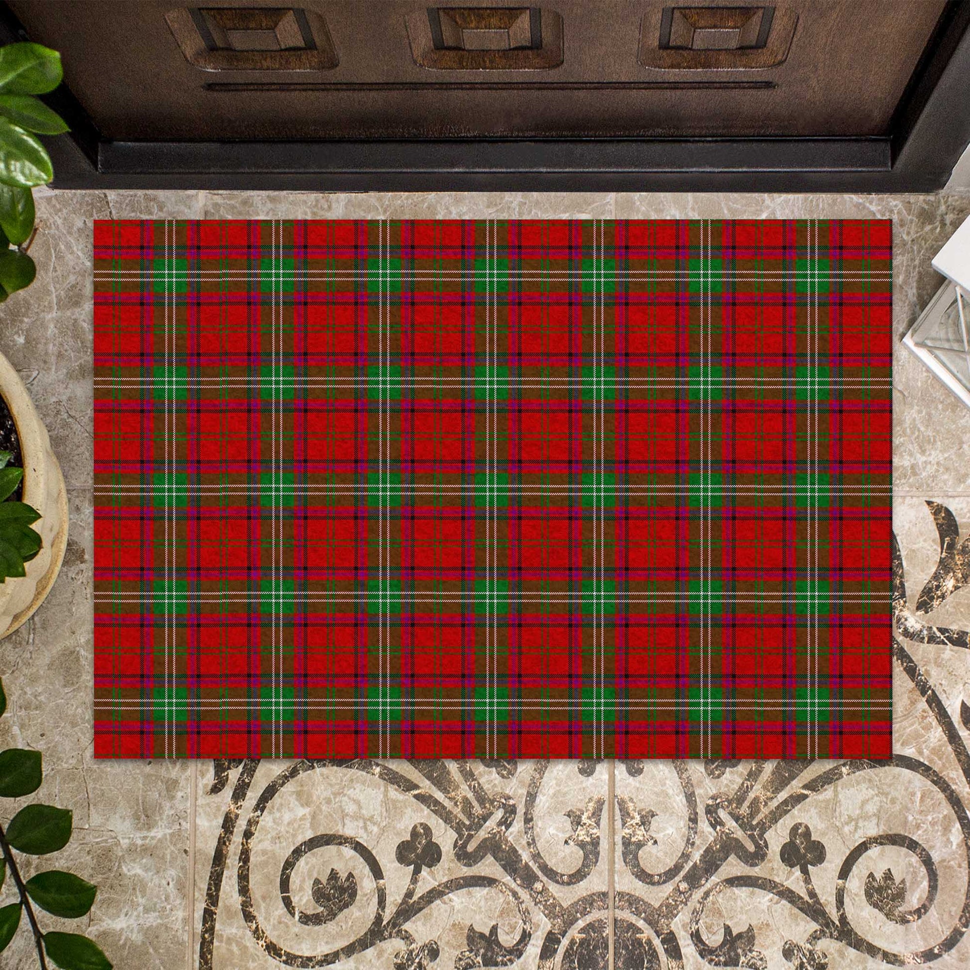 Seton Tartan Rubber Doormat - Tartan Vibes Clothing