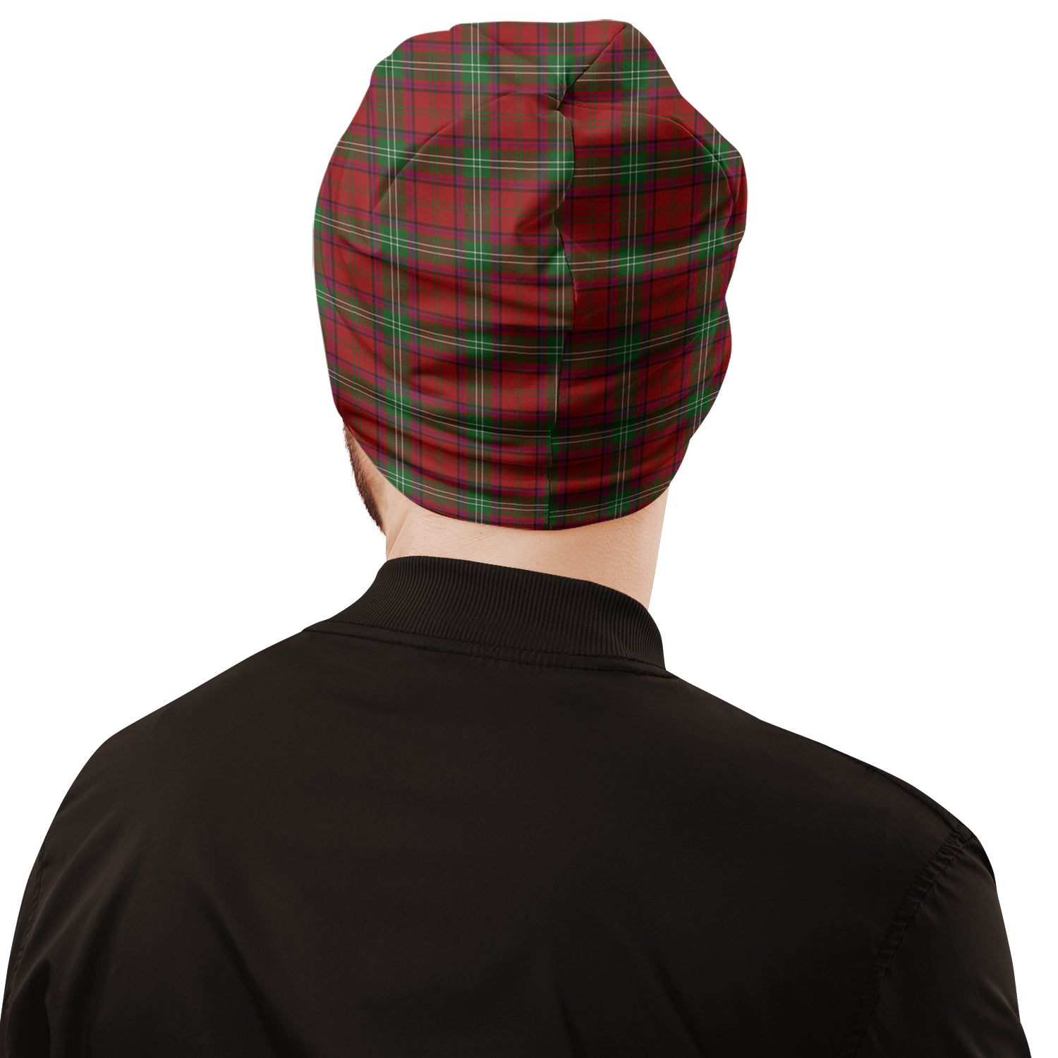 Seton Tartan Beanies Hat with Family Crest - Tartan Vibes Clothing