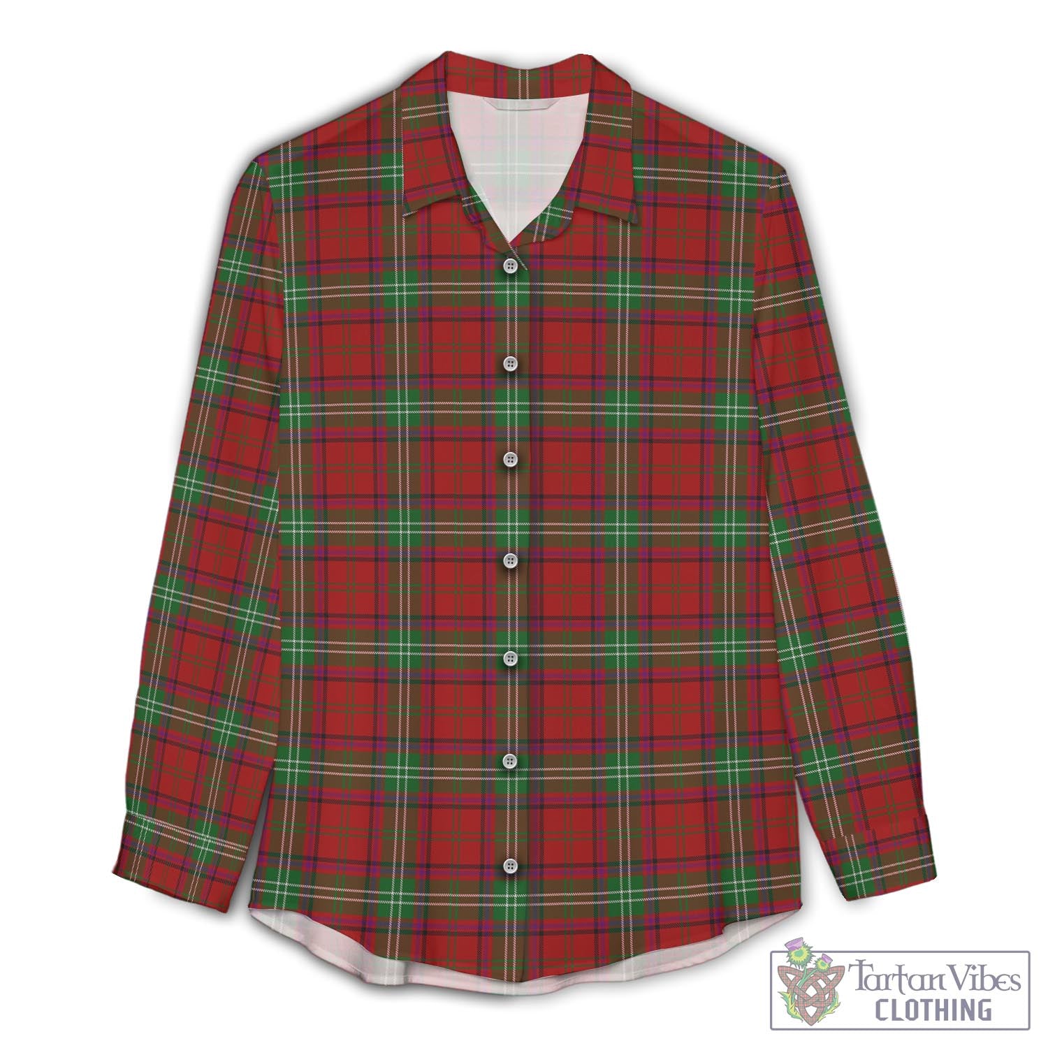 Seton Tartan Women's Casual Shirt - Tartan Vibes Clothing