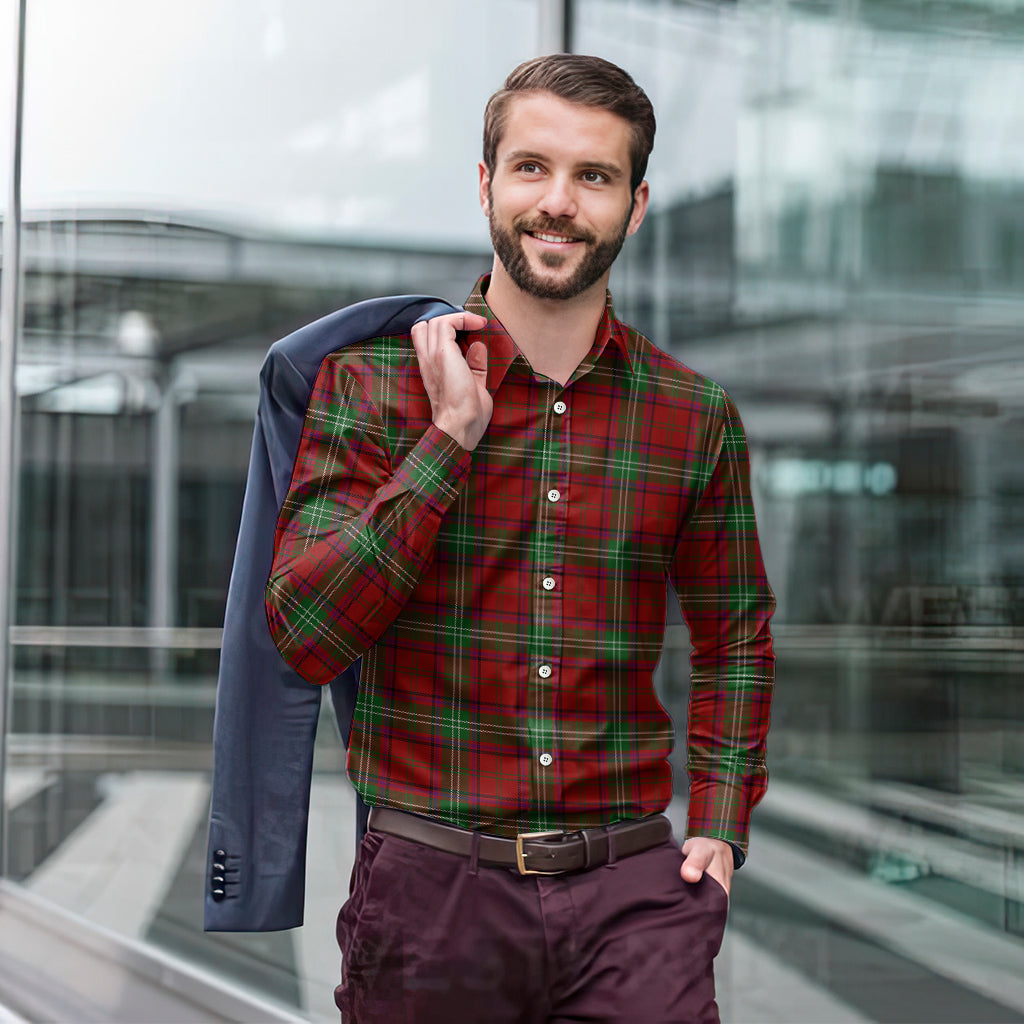 Seton Tartan Long Sleeve Button Up Shirt - Tartan Vibes Clothing