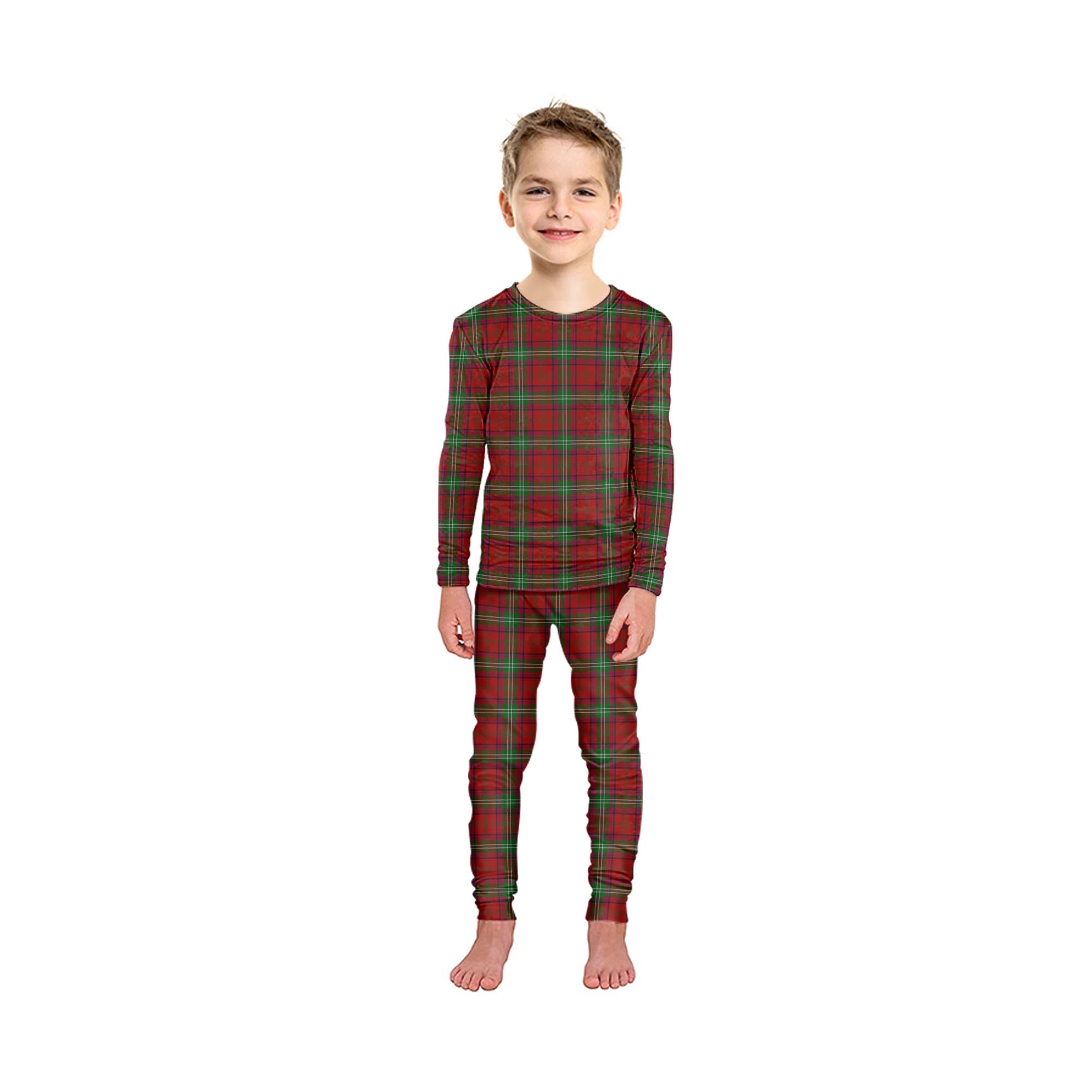 Seton Tartan Pajamas Family Set - Tartan Vibes Clothing
