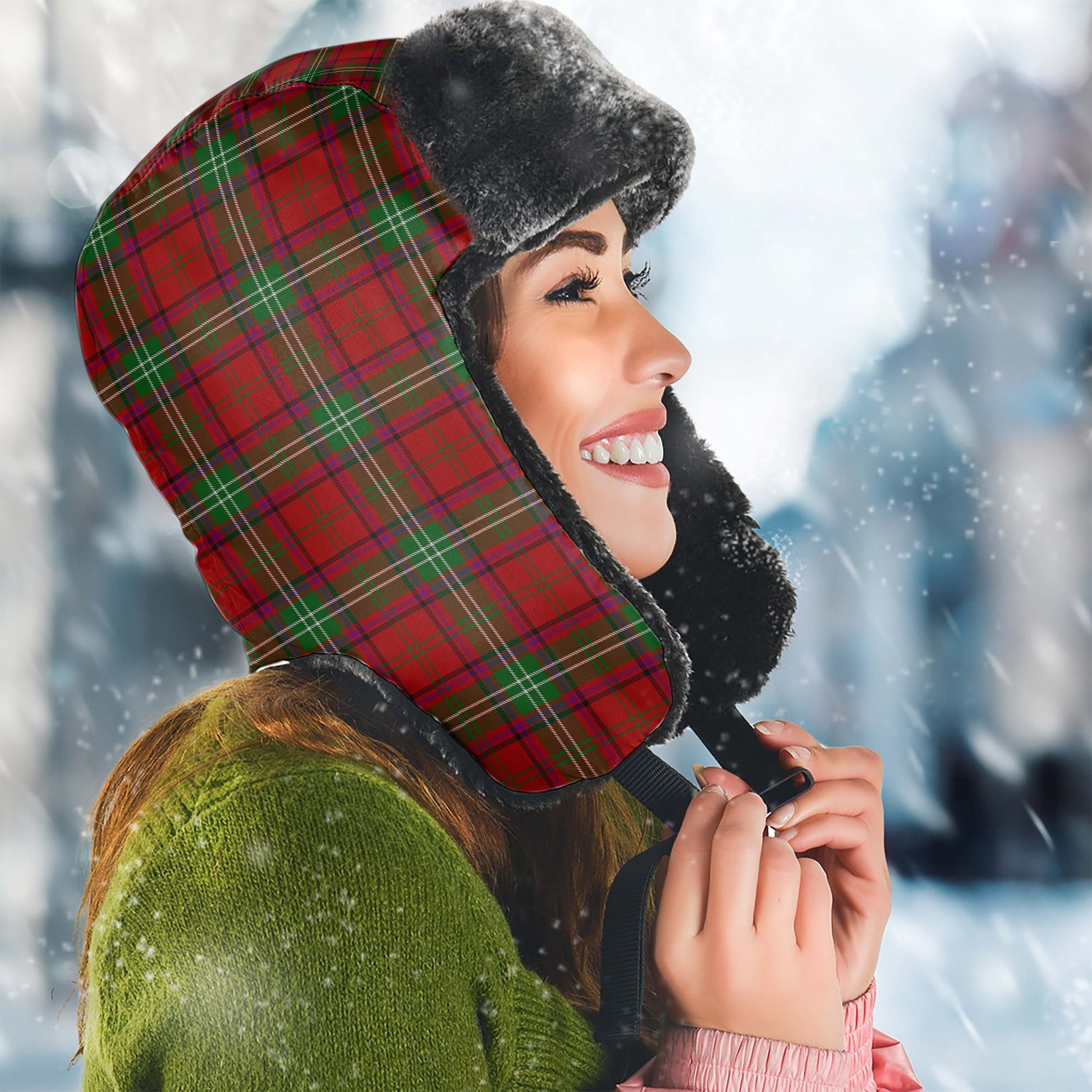 Seton Tartan Winter Trapper Hat - Tartan Vibes Clothing
