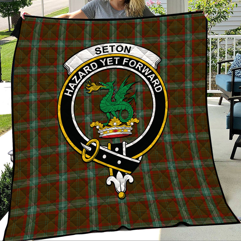 seton-hunting-tartan-quilt-with-family-crest