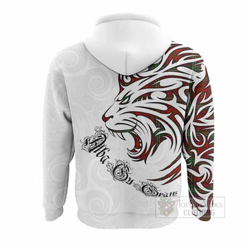 Seton Tartan Lion Roar Hoodie Alba Gu Brath with Celtic Motifs