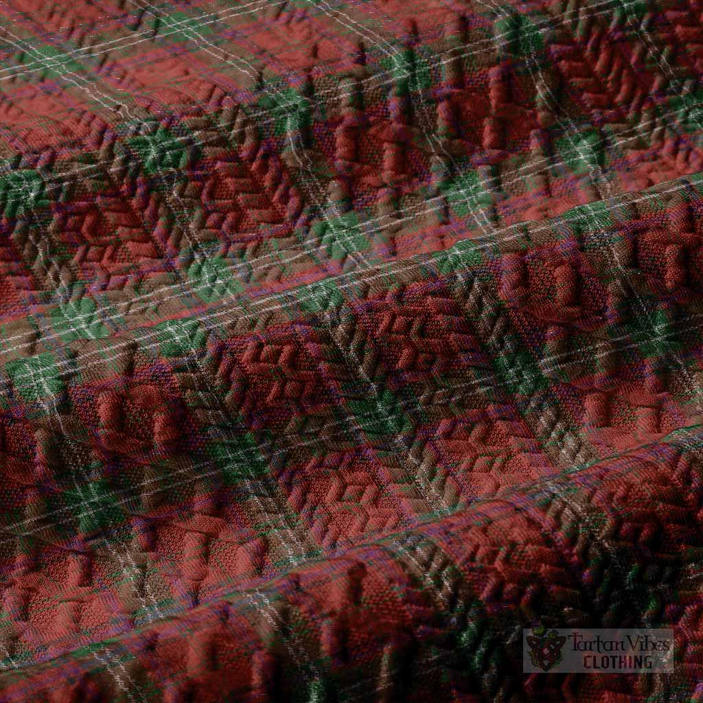 Seton Tartan Men’s Polo Sweater Top with Family Crest