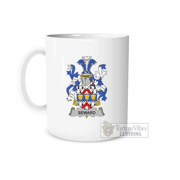 Seward Irish Clan Coat of Arms Ceramic Mug