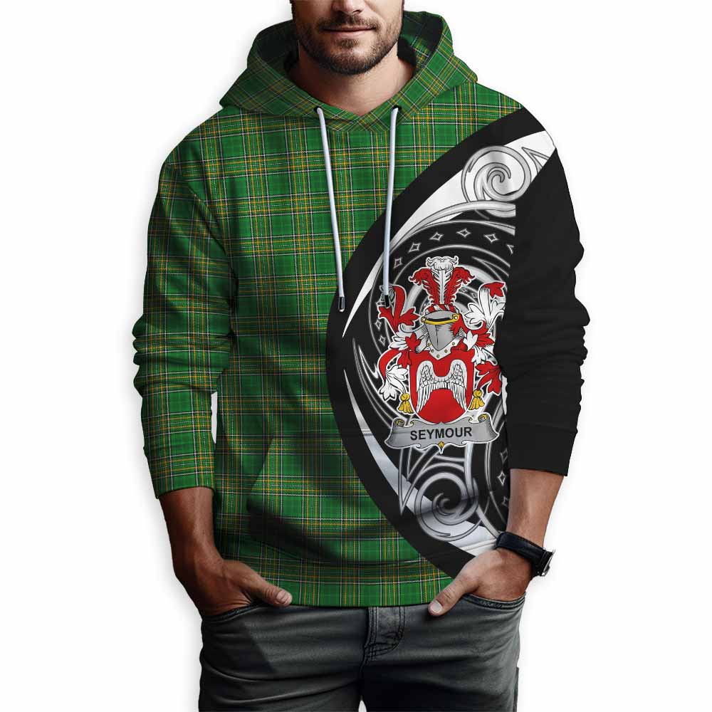 Seymour Irish Clan Hoodie Celtic Circle Style Pullover Hoodie - Tartan Vibes Clothing