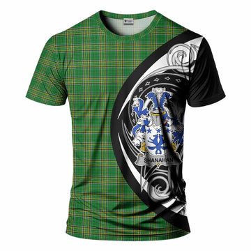 Tartan Vibes Clothing Shanahan Irish Clan T-Shirt Celtic Circle Style