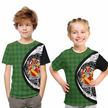 Tartan Vibes Clothing Shannon Irish Clan Kid T-Shirt Celtic Circle Style