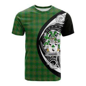 Sharkey Irish Clan Cotton T-shirt Celtic Circle Style Kid's Shirt - Tartan Vibes Clothing