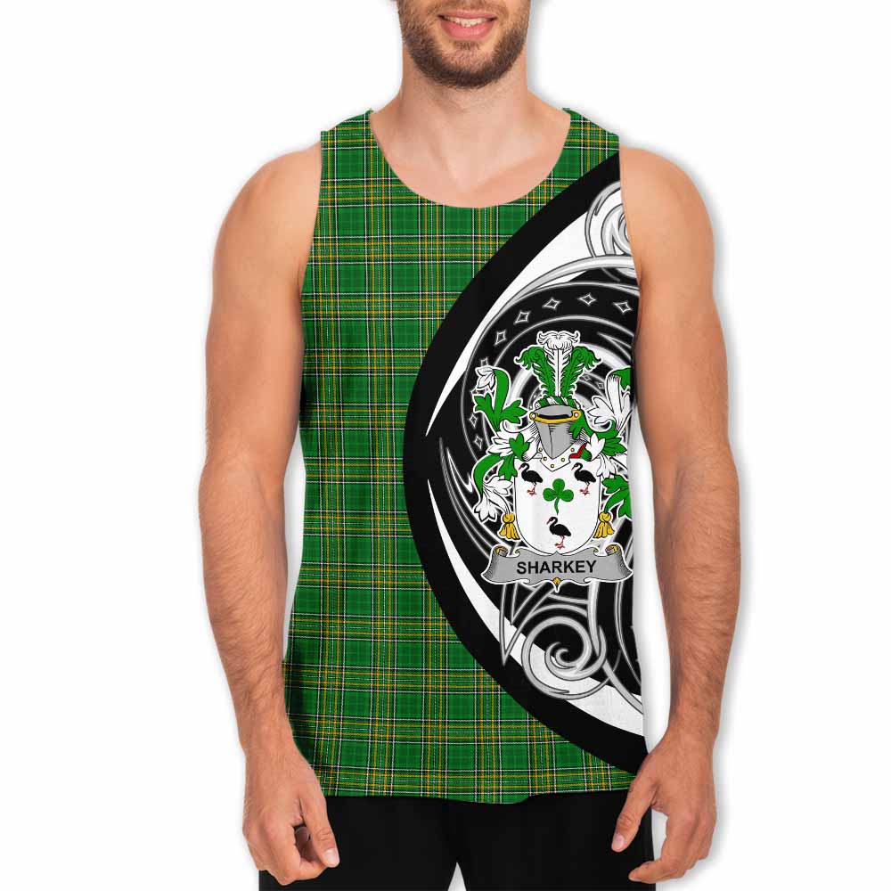 Sharkey Irish Clan Men's Tank Top Celtic Circle Style Men - Tartan Vibes Clothing