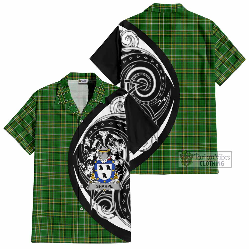Sharpe Irish Clan Hawaiian Shirt Celtic Circle Style - Tartan Vibes Clothing