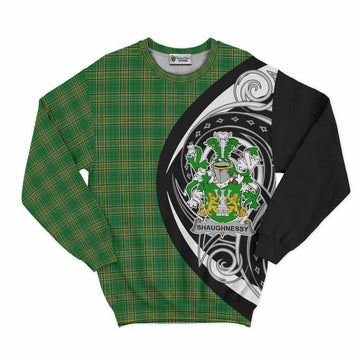 Shaughnessy Irish Clan Sweatshirt Celtic Circle Style Unisex - Tartan Vibes Clothing