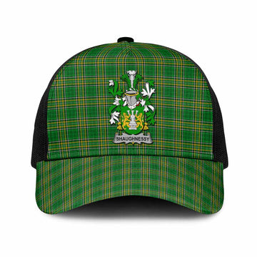 Shaughnessy Irish Coat of Arms Tartan Mesh Trucker Cap