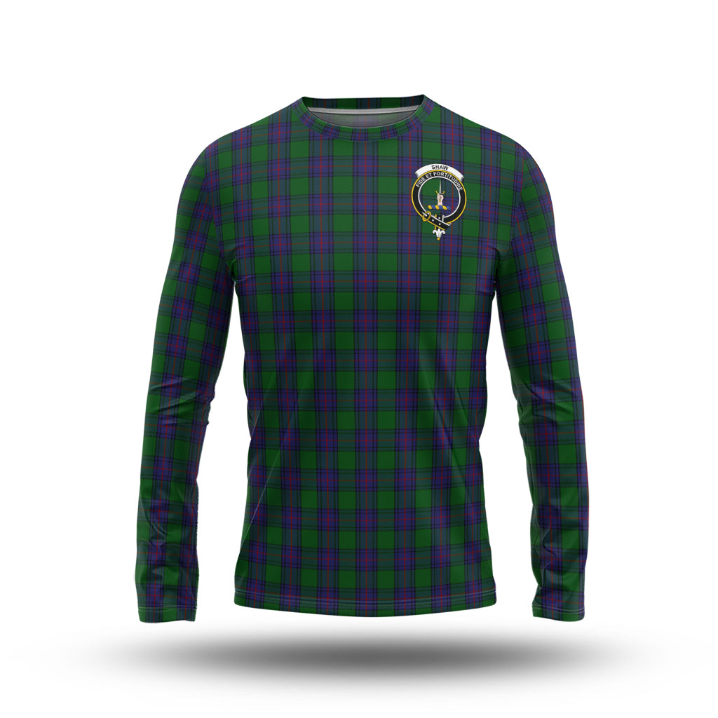 shaw-tartan-long-sleeve-t-shirt-with-family-crest
