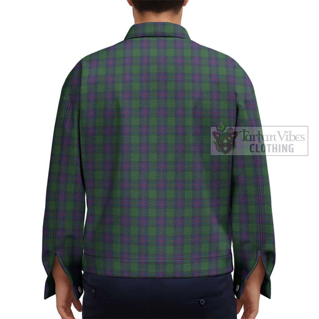 Shaw Tartan Unisex Lapel Cotton Jacket - Tartan Vibes Clothing