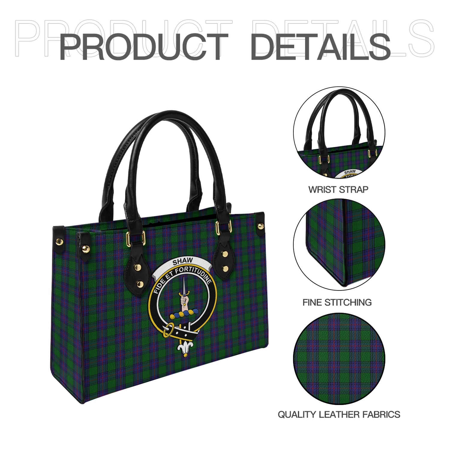 shaw-tartan-leather-bag-with-family-crest