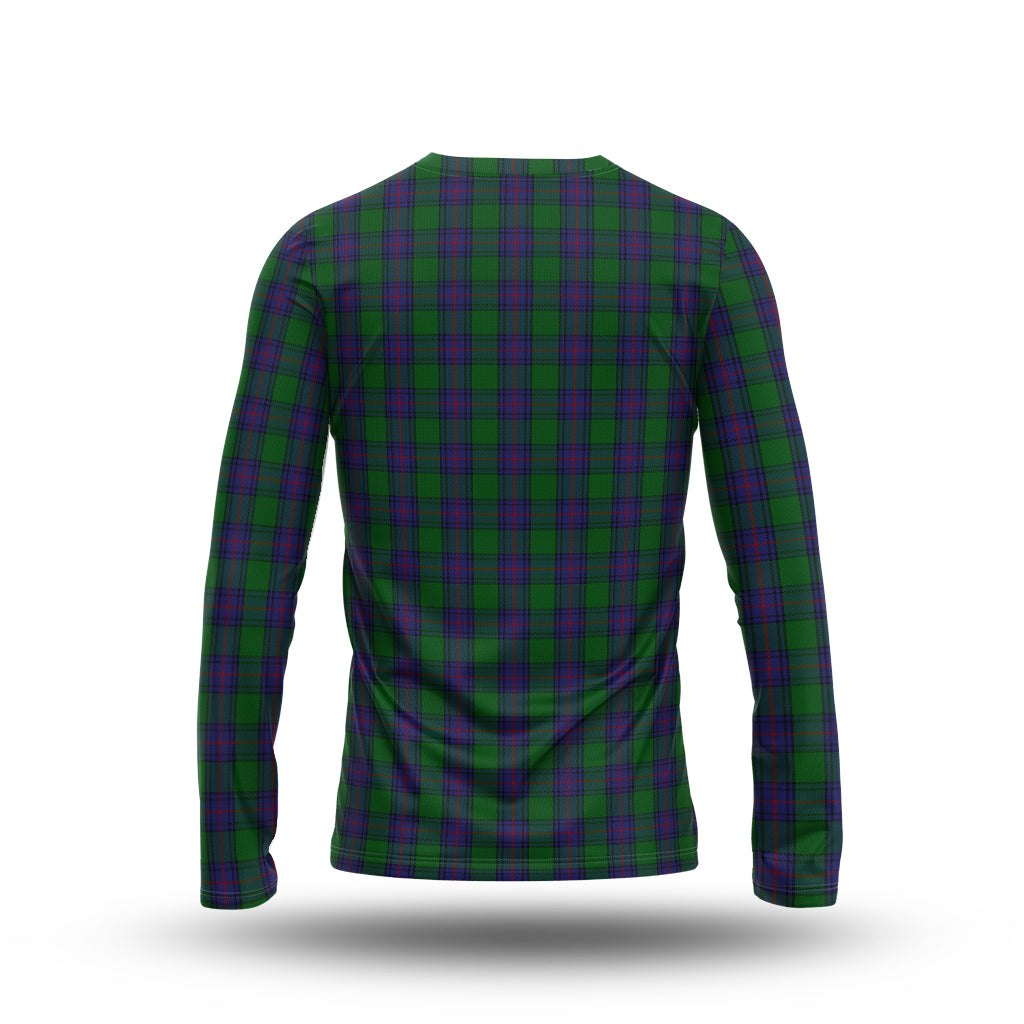 shaw-tartan-long-sleeve-t-shirt-with-family-crest