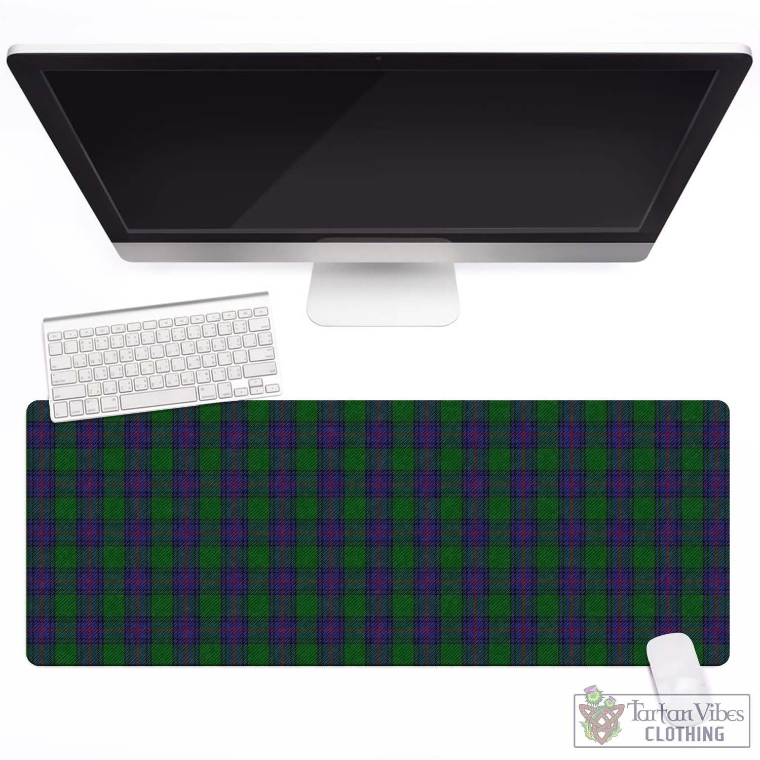 Tartan Vibes Clothing Shaw Tartan Mouse Pad