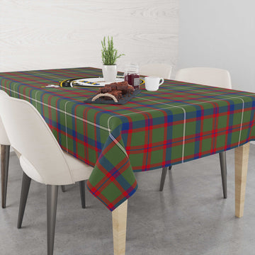 Shaw Green Modern Tatan Tablecloth with Family Crest