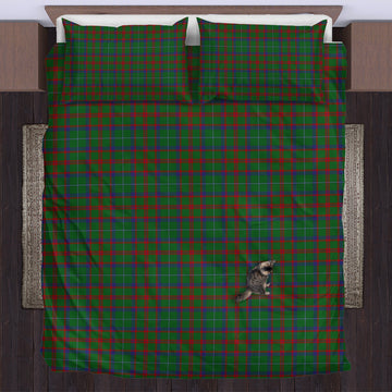 Shaw of Tordarroch Green Hunting Tartan Bedding Set