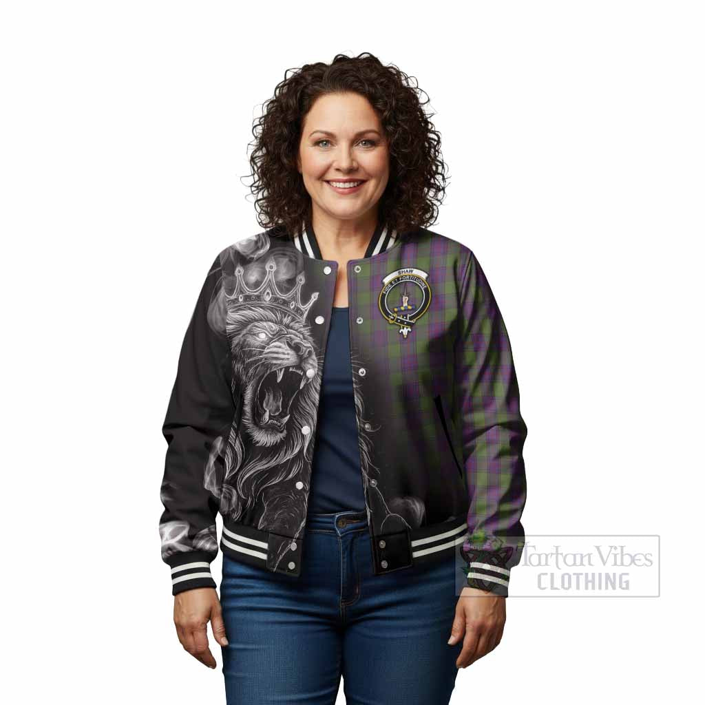 Shaw Tartan Baseball Jacket Roaring Lion Heritage