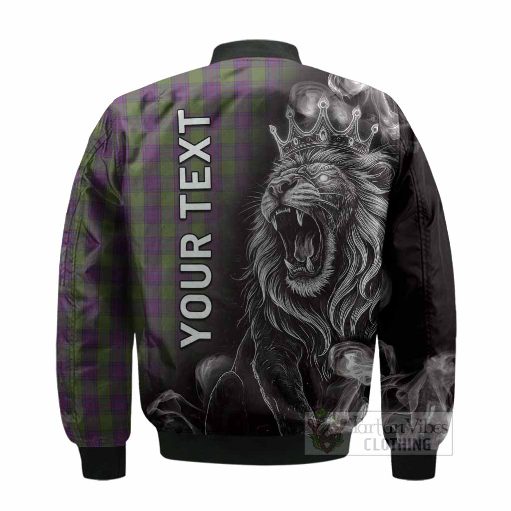 Shaw Tartan Bomber Jacket Roaring Lion Heritage