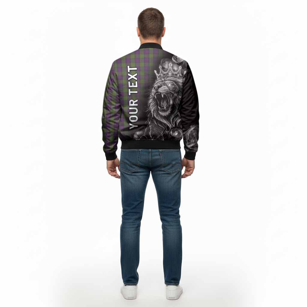 Shaw Tartan Bomber Jacket Roaring Lion Heritage