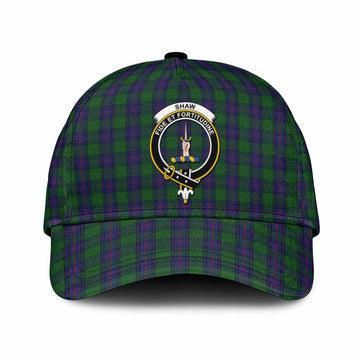 Shaw Tartan Classic Cap with Family Crest