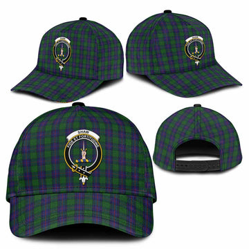 Shaw Tartan Classic Cap with Family Crest