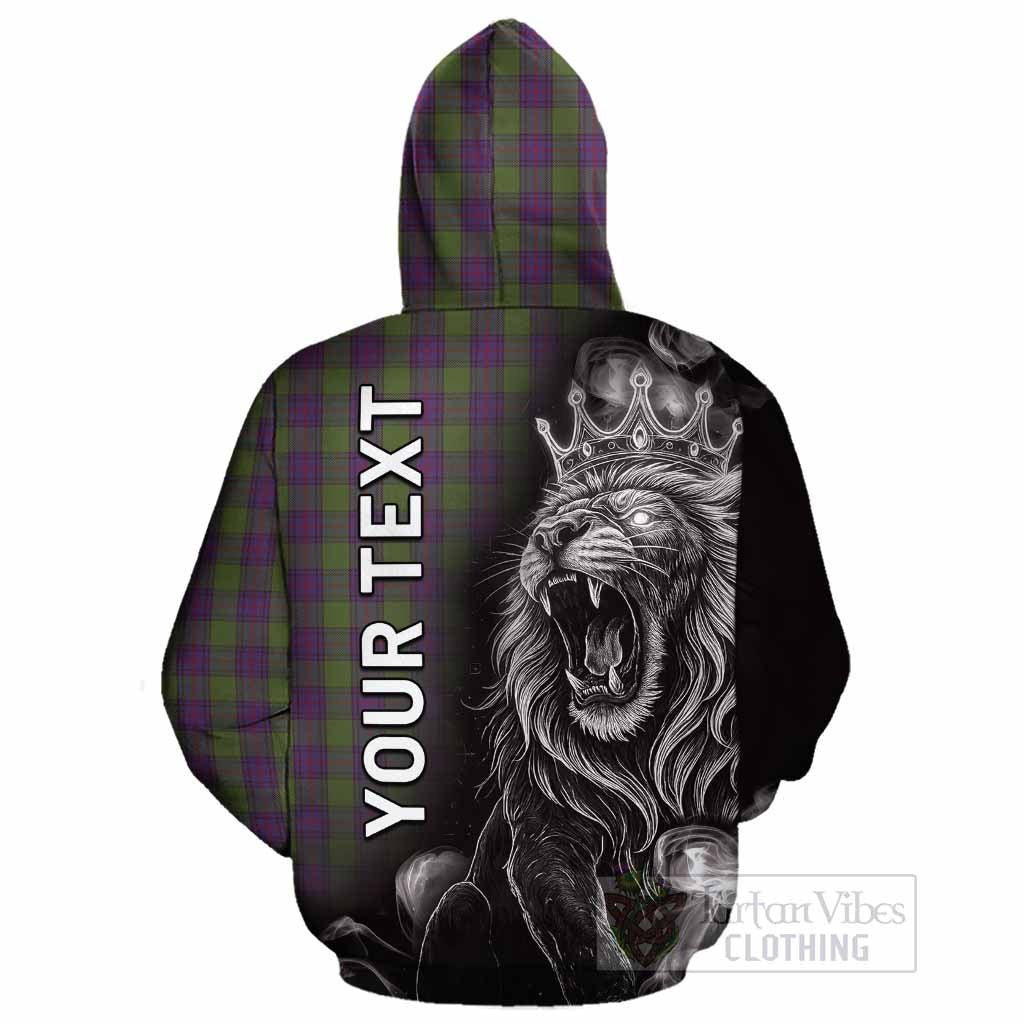 Shaw Tartan Cotton Hoodie Roaring Lion Heritage