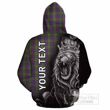 Shaw Tartan Cotton Hoodie Roaring Lion Heritage