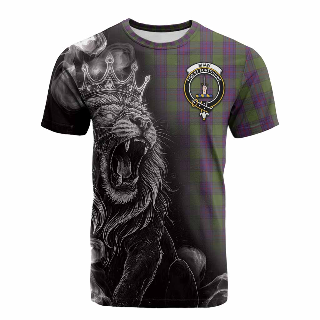 Shaw Tartan Cotton T-shirt Roaring Lion Heritage