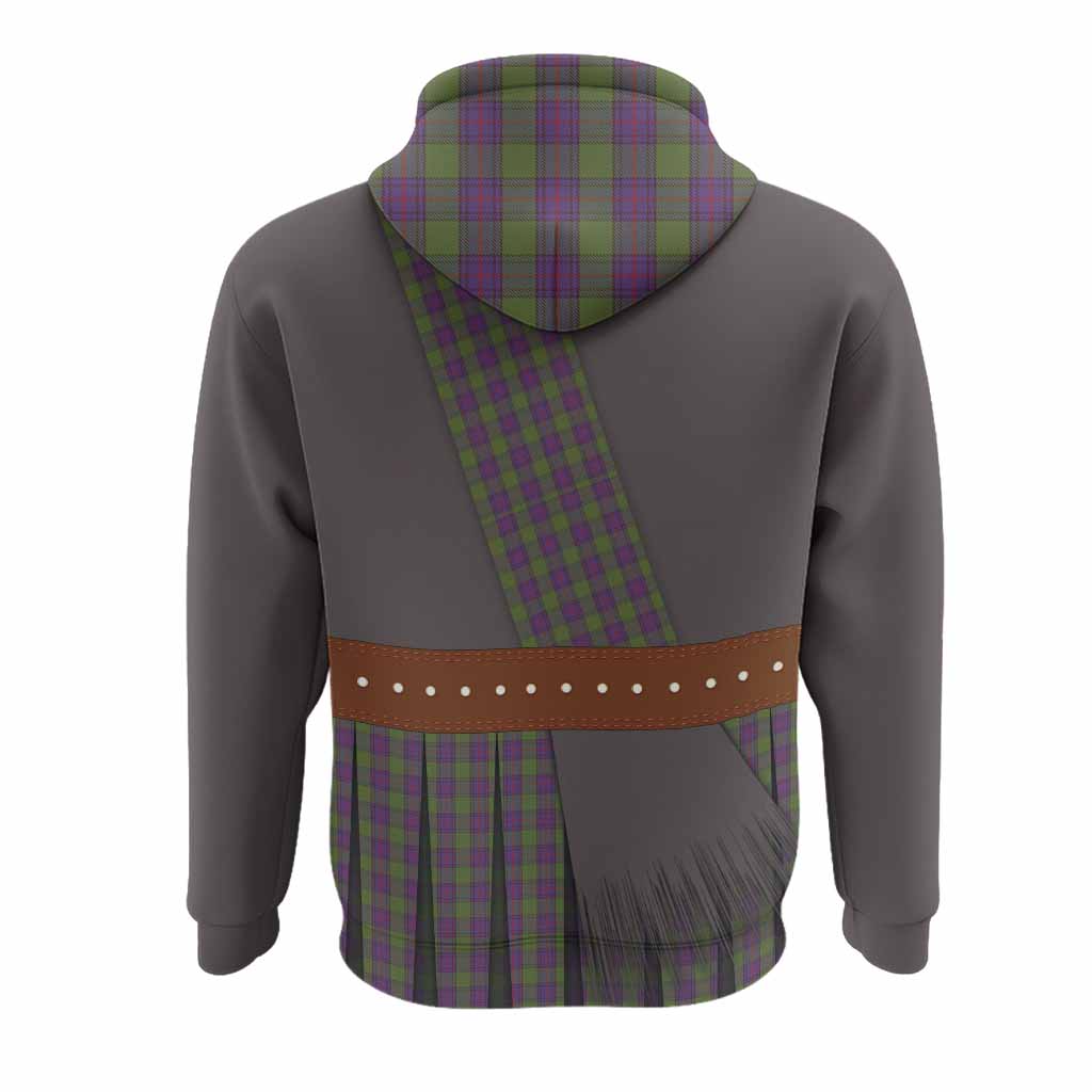Shaw Tartan Crest Hoodie Kilt Costume Style