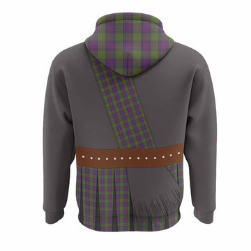 Shaw Tartan Crest Hoodie Kilt Costume Style