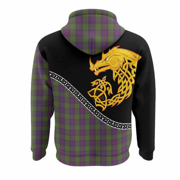 Shaw Tartan Crest Hoodie Legendary Dragon Knot Half Style